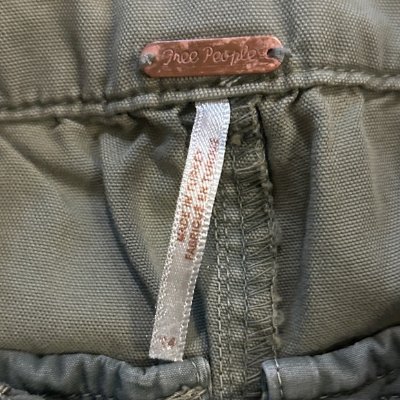 Free People Olive Green Pants - Picture 2 of 11